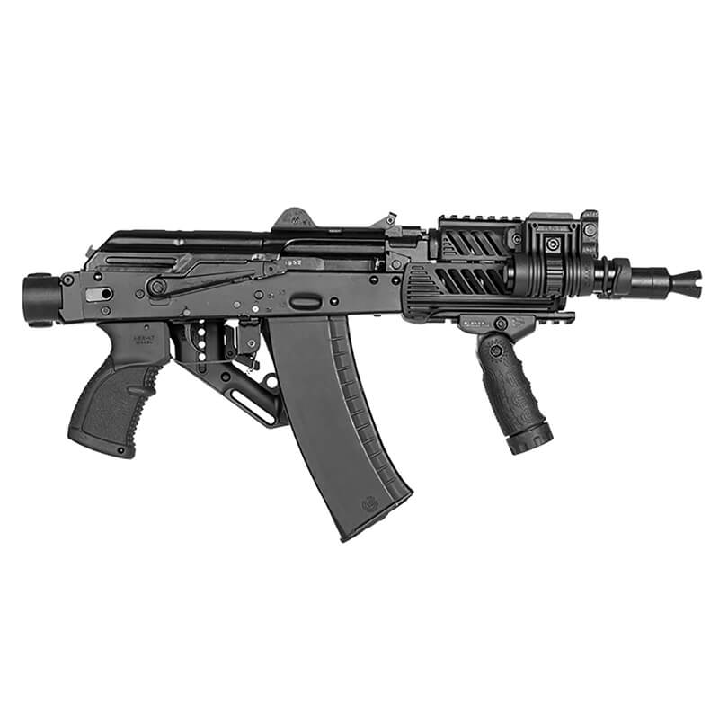 UAS-AKS P - Folding Buttstock w/ Cheek Piece For AKS-74U (Polymer Joint ...