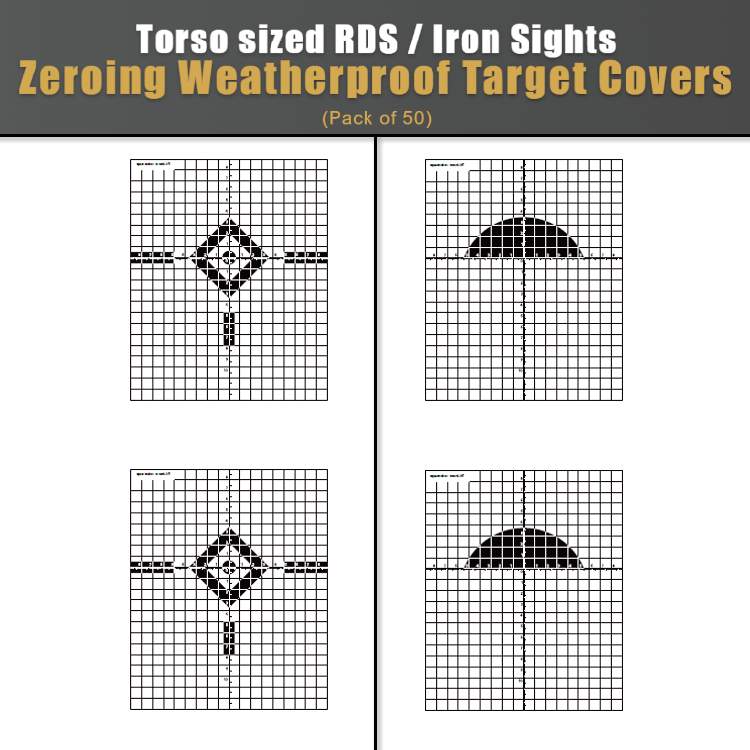 Torso Zeroing Target Covers